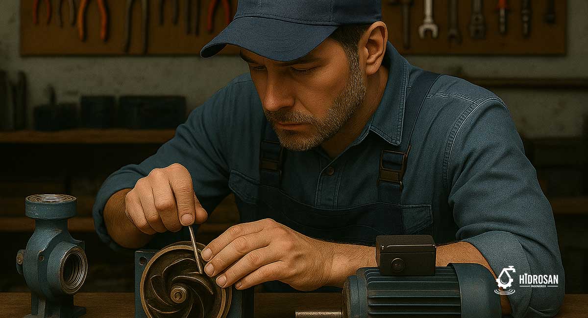 ¿Cómo reparar un motor de bomba de agua?