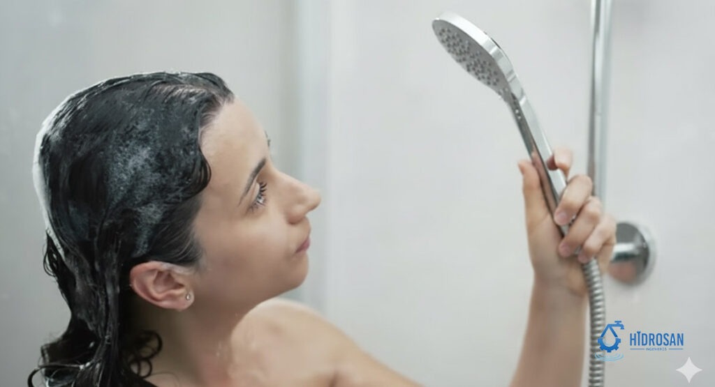 ducha sin agua